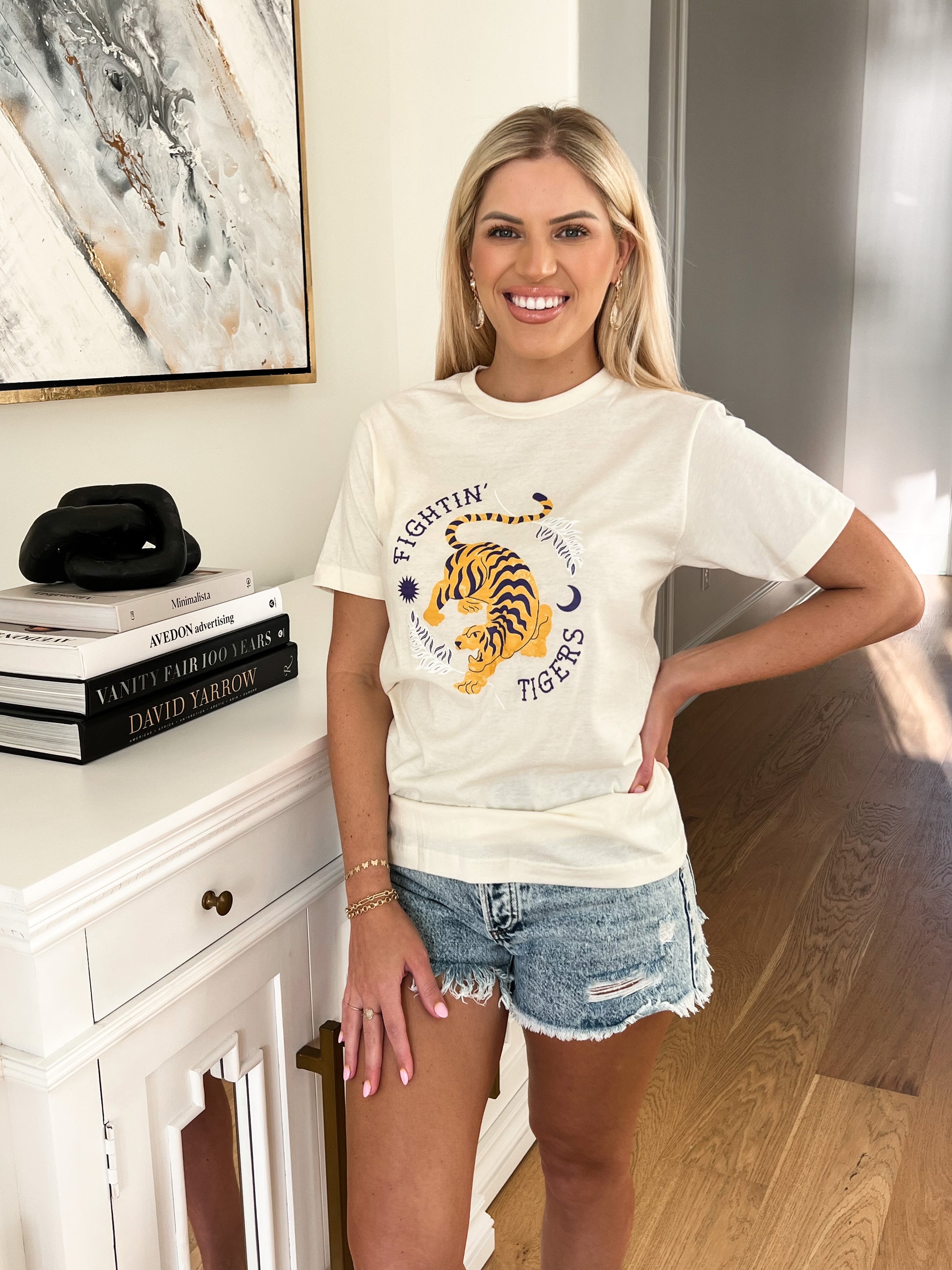 Tigers soft game day tee